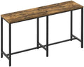 55" Long Bar Table, Counter Bar Height Table, High Top Table, Rectangular by Yatiney