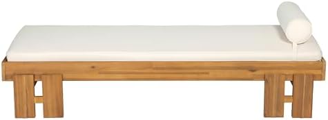 Christopher Knight Home Myan Acacia Wood Outdoor Daybed - Image 5