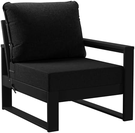 Rockaway 5-Piece Outdoor Patio Corner Sectional Sofa Conversation Set - Image 5
