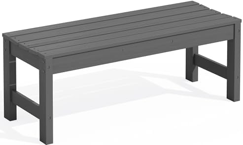 SERWALL 47 Inches Backless Outdoor Bench by SERWALL