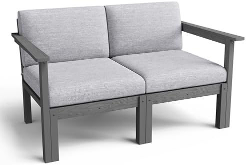 Stoog Modular 2-Seater Outdoor Bench, Convertible Loveseat by Stoog