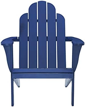 Jayde Blue Adirondack Chair by Linon - Image 4