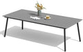 95" Patio Outdoor Dining Table for 10 Person by VredHom