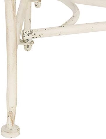 SAFAVIEH Outdoor Abner Metal Bench - Image 7