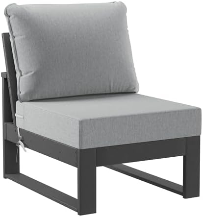 Rockaway 5-Piece Outdoor Patio Corner Sectional Sofa Conversation Set - Image 4