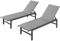 Vexwalx Pool Lounge Chairs Set of 2, Aluminum Lounge Chair Outdoor by Vexwalx