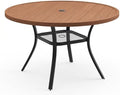 VICLLAX Metal Outdoor Dining Table by HOME