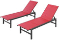Vexwalx Pool Lounge Chairs Set of 2, Aluminum Lounge Chair Outdoor by Vexwalx