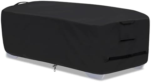 Outdoor Lounge Chair Covers for 4-6 Stackable Patio Chaise Lounge Chairs by GoldenRaindrop
