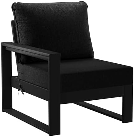 Rockaway 5-Piece Outdoor Patio Corner Sectional Sofa Conversation Set - Image 3