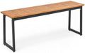 Tangkula 2-Seater Outdoor Dining Bench, 800 LBS Max Load by TANGKULA