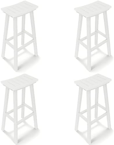 Outdoor Bar Stools Set of 4 by KULAMOONLIFEHOUSE