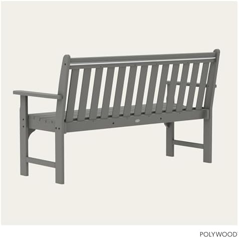 POLYWOOD Vineyard 60" Bench - Image 5