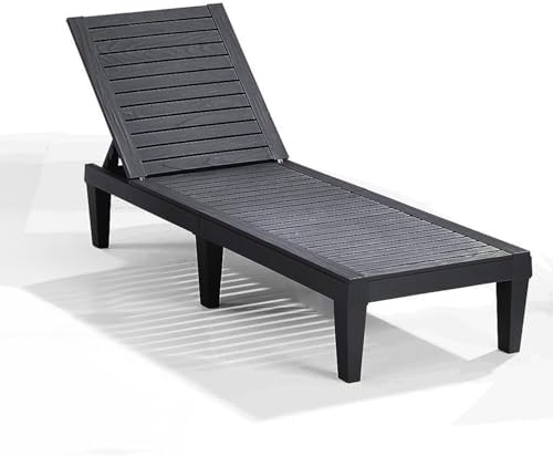 Nestl Patio Lounge Chair Outdoor, Sun Tanning Chair, Chaise Lounge Outdoor by Nestl