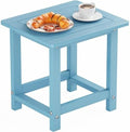 YEFU Outdoor Side Table, Weather Resistant HIPS, Maintenance Free by YEFU
