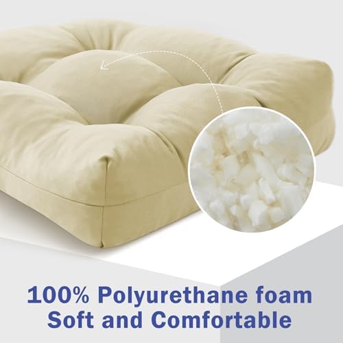 Outdoor Chair Cushions Set of 4, Patio Chair Cushions - Image 3