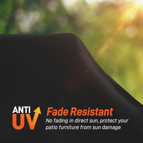 Patio Chaise Lounge Cover Waterproof 2 Pack - Image 4