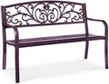 Best Choice Products Outdoor Bench Steel Garden Patio Porch Furniture by BestChoiceProducts