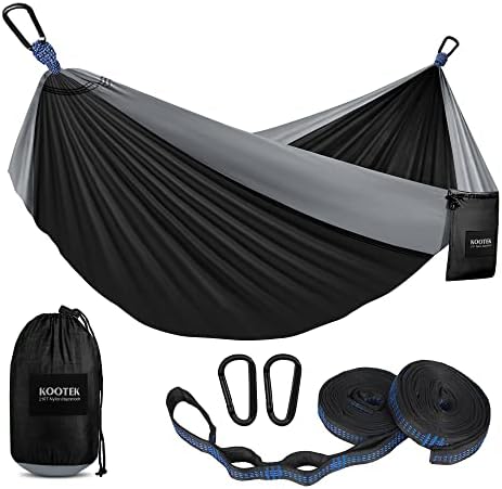 Kootek Camping Hammock 400lbs Capacity Outdoor Camping Essentials by Kootek