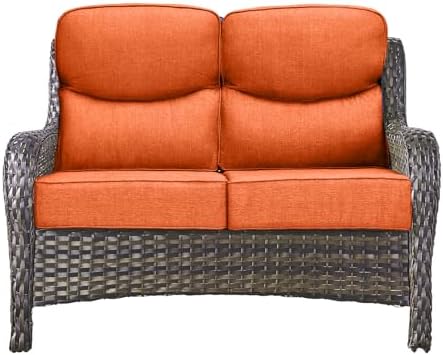 Luxury Patio 2-Seater Sofa Outdoor Loveseat by ACTREST