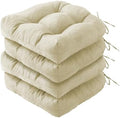 Outdoor Chair Cushions Set of 4, Patio Chair Cushions by IPYNBAP