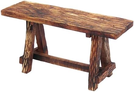 The Urban Port Wooden Garden Patio Bench, Cappuccino Brown by TUPTHEURBANPORT