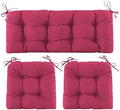 Wicker Chair Cushions of 3 Pieces, Waterproof Cushions by Aegisun