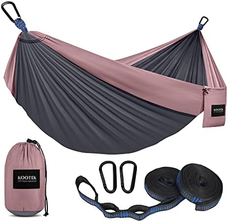 Kootek Camping Hammock 400lbs Capacity Outdoor Camping Essentials by Kootek
