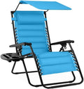 Best Choice Products Oversized Padded Zero Gravity Chair Recliner w/ Canopy by BestChoiceProducts