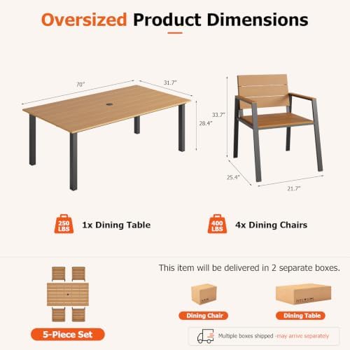 LazySunsets Outdoor Dining Set - Image 6