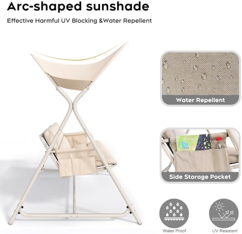Heavy-Duty Outdoor Swing Chair - Image 3