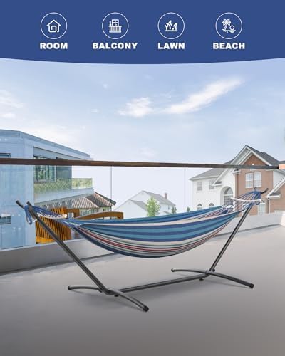 Everyfun Double Hammock with Stand - Image 6