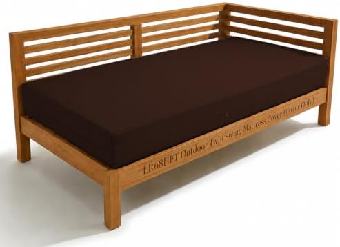 Twin Size Outdoor Swing Daybed Cushion Covers, Mattress Cover Water-Resistent by Unknown