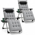 DUMOS Zero Gravity Chairs Set of 2, Lounge Chair Outdoor by DumosLifestyle