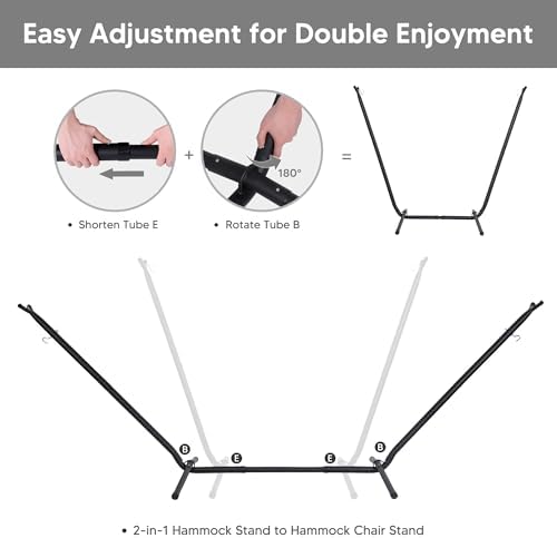 2-in-1 Convertible Extra Large Hammocks - Image 4