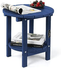 FUNBERRY Outdoor Adirondack Side Table, Patio End Tables by FUNBERRY
