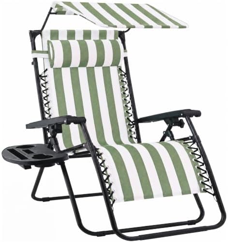 Best Choice Products Zero Gravity Chair Recliner w/ Canopy Shade by BestChoiceProducts