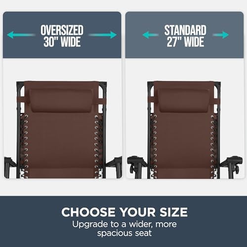 Best Choice Products Oversized Zero Gravity Chair Recliner w/ Canopy - Image 4