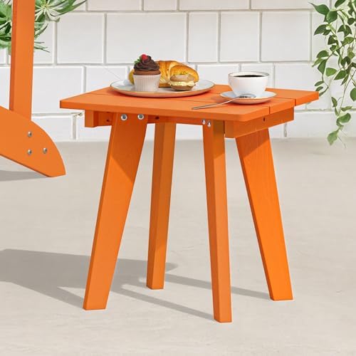 Homejoy HDPE Outdoor Side Table, Small Outdoor Table - Image 2