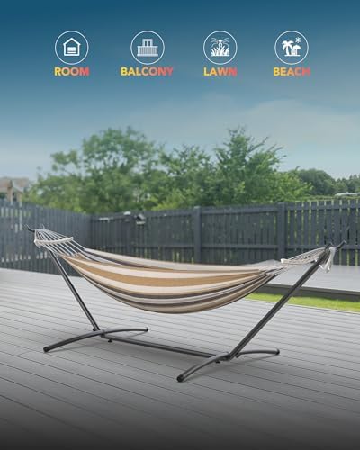 Everyfun Double Hammock with Stand - Image 2