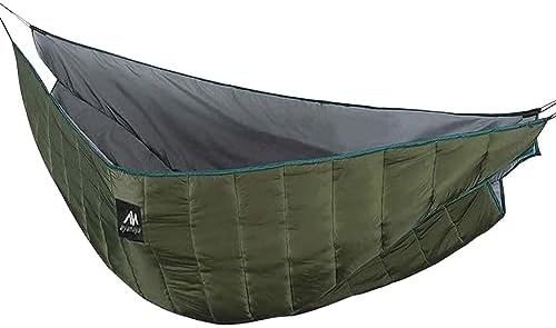 AYAMAYA Single & Double Hammock Underquilt, 4 Season Camping Hammock Quilt by AYAMAYA