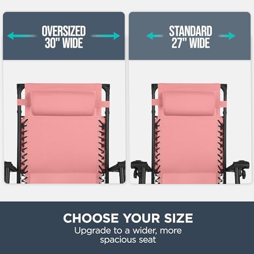 Best Choice Products Oversized Zero Gravity Chair Recliner w/ Canopy - Image 4