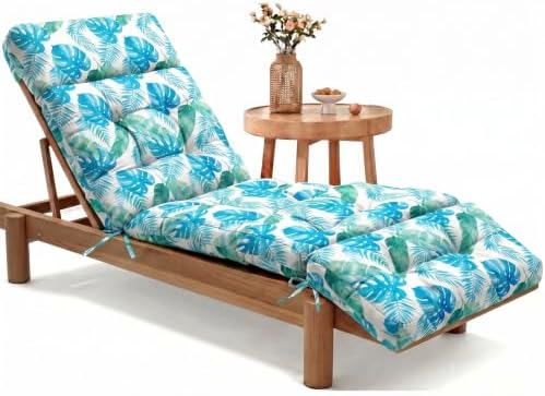 MAGIC ELEPHANT Chaise Lounge Cushion Outdoor, Memory Foam Patio Lounge Chair by Magicelephant