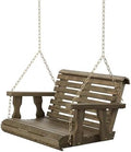 Amish Casual Heavy Duty 700 Lb Capacity Porch Swing – Wooden Outdoor Roll Back by AmishCasual