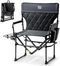 TIMBER RIDGE 400lbs Heavy Duty Camping Chair Portable Directors Chair by TIMBERRIDGE