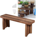 24-59inch Garden Benches for Outdoors, Wooden Bedroom Bed Bench, Indoor Flower by Unknown