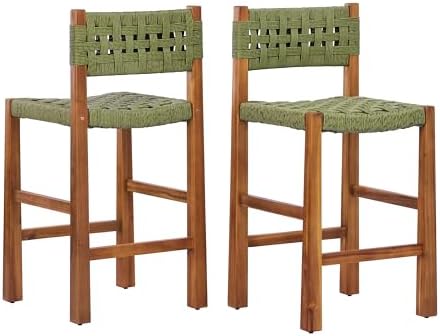 Christopher Knight Home 2-Pack Outdoor Counter Height Bar Stools - Image 6
