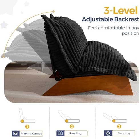 MAXYOYO Adjustable Living Room Chair, 3-Position Bean Bag Chair - Image 3