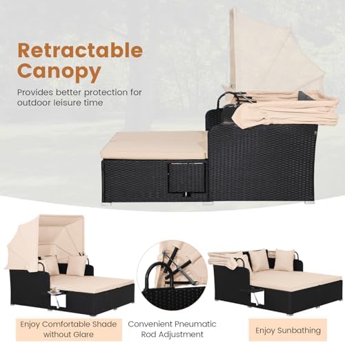 RELAX4LIFE Patio Outdoor Daybed - Image 4
