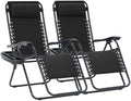 JEAREY Zero Gravity Chairs Set of 2, Patio Adjustable Recliners by JEAREYOutdoorsCollection